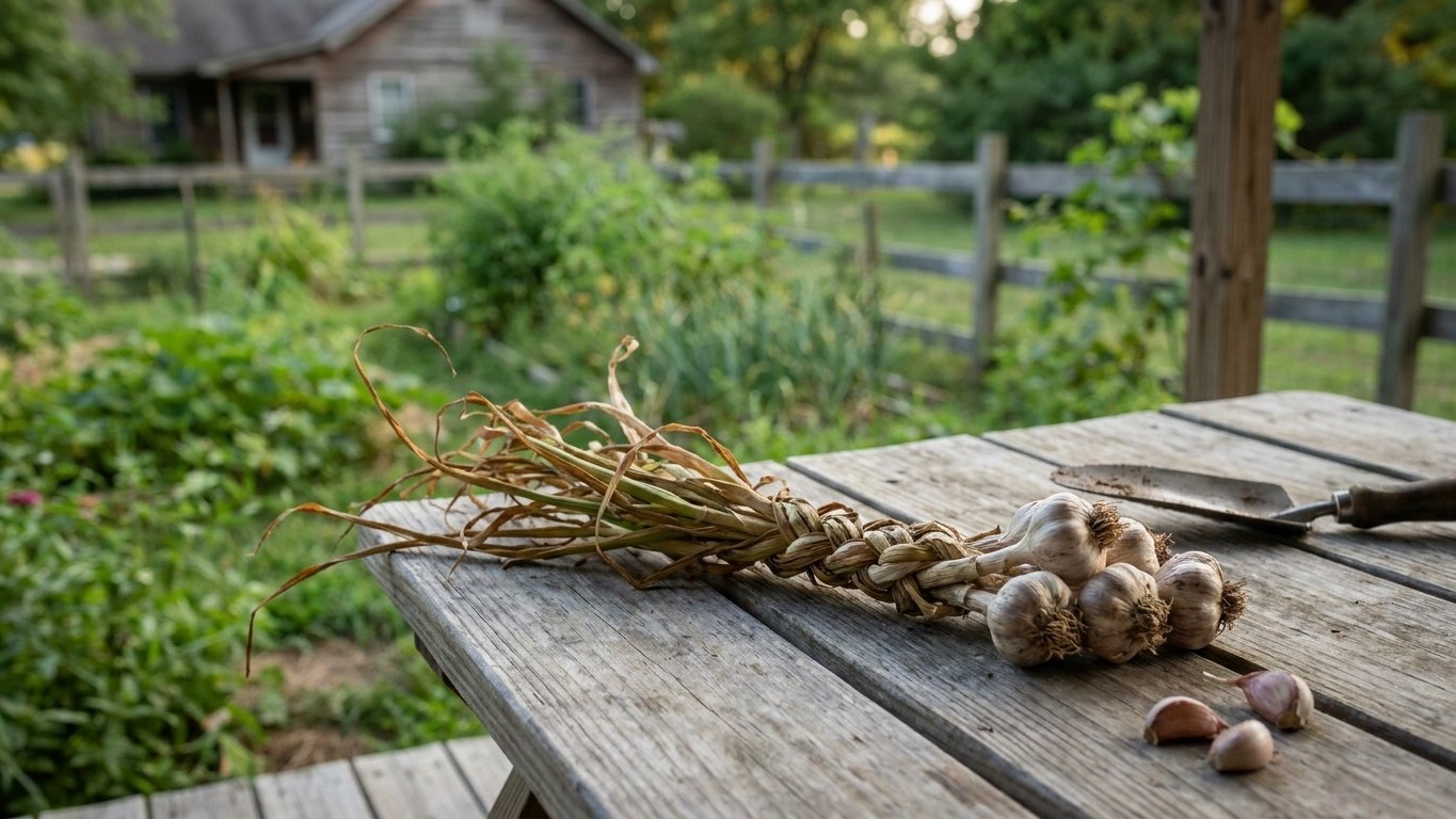 Garlic Varieties That Suit Missouri Winters