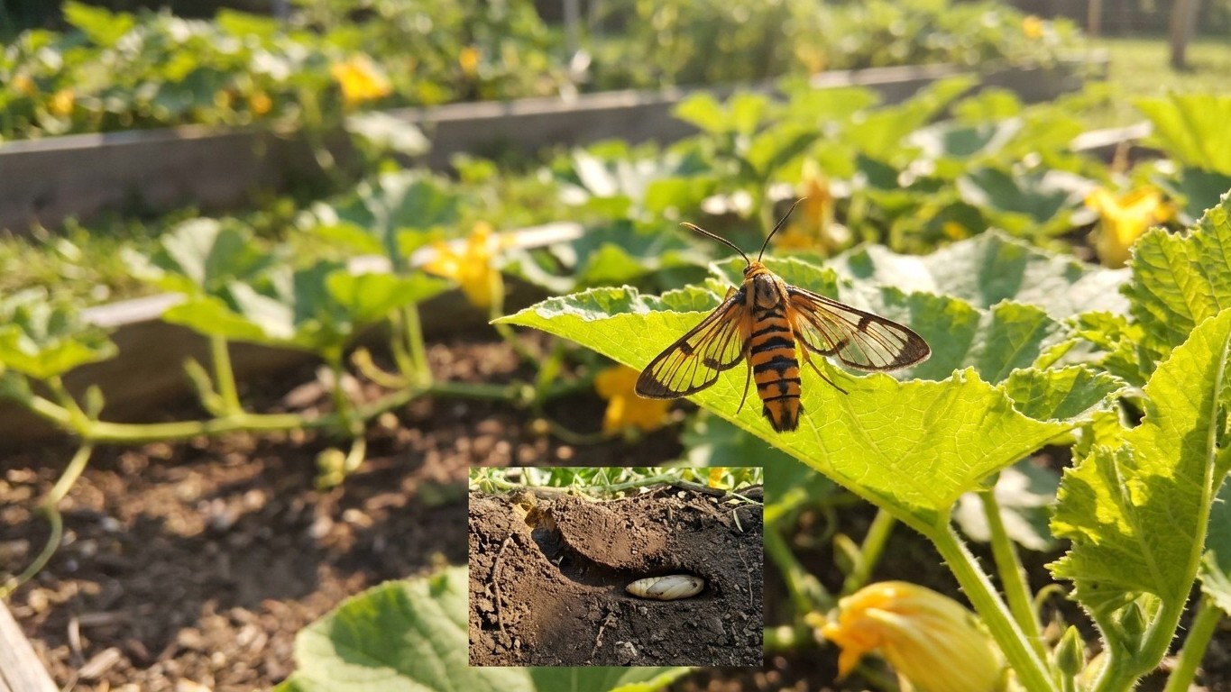 Squash vine borer in Missouri: When It Shows Up and What Stops It
