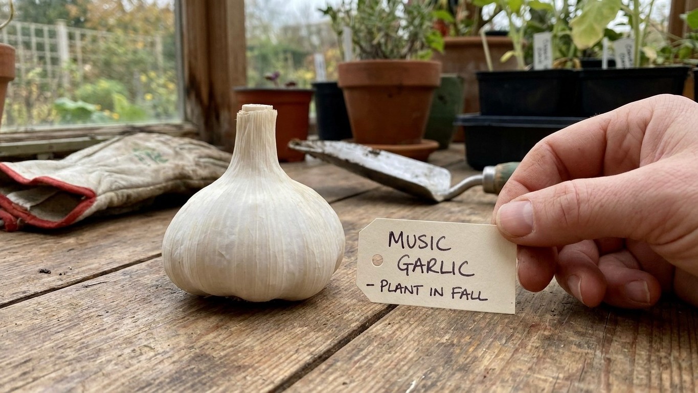 Music Garlic: When to Plant the Porcelain Heads That Need a Real Winter