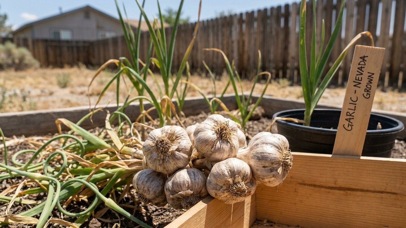 Garlic Varieties That Suit Nevada Winters