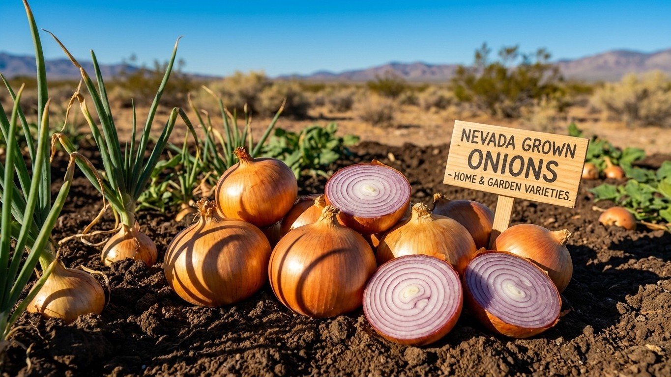 Growing Onions in Nevada: Which Varieties Actually Bulb