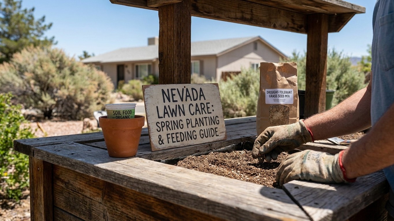 Nevada Lawn Care: What to Plant and When to Feed It