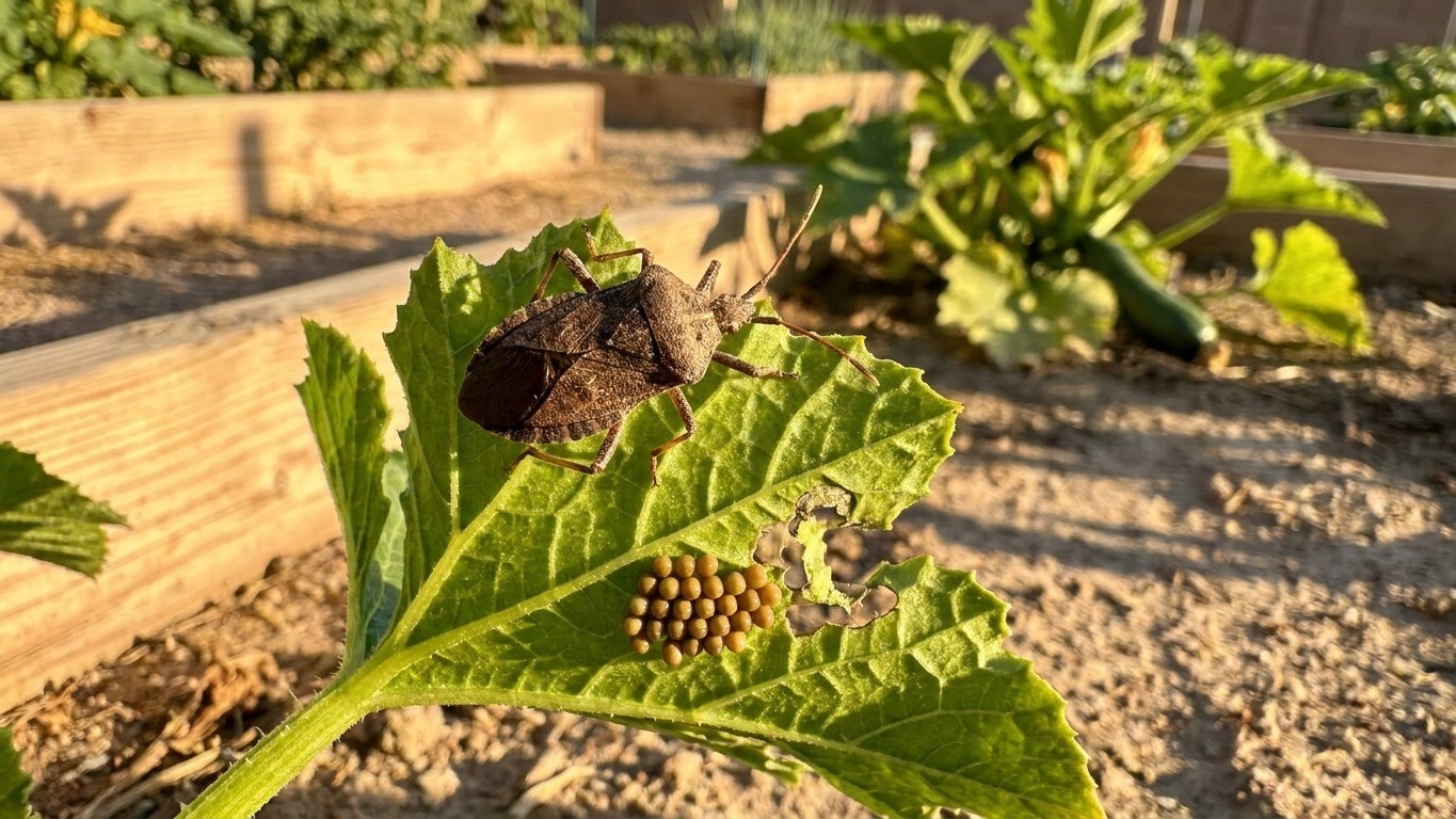 Squash bug in Nevada: When It Shows Up and What Stops It