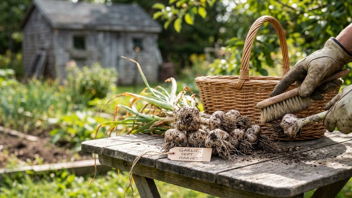 When to Plant Garlic in New Brunswick: Counting Back From the First Frost