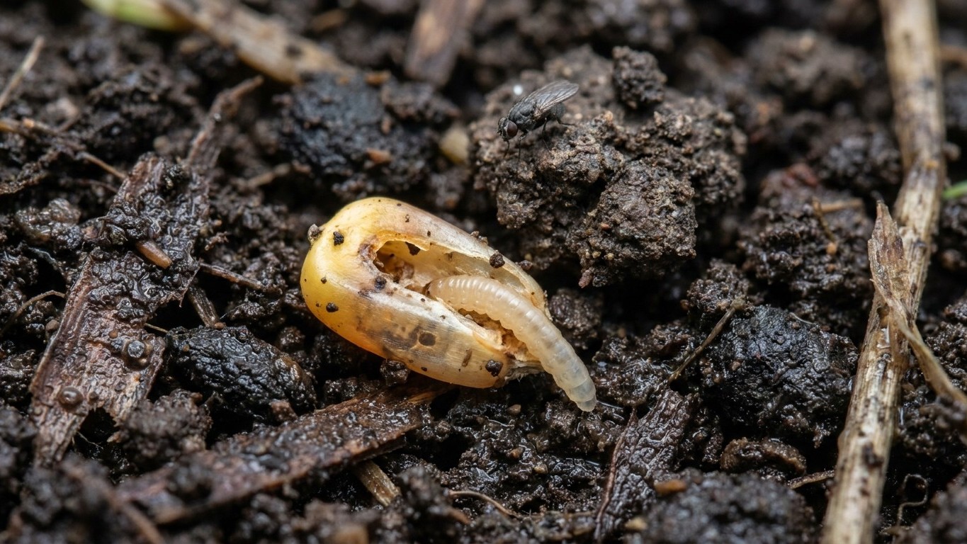 Seedcorn maggot in New Brunswick: When It Shows Up and What Stops It
