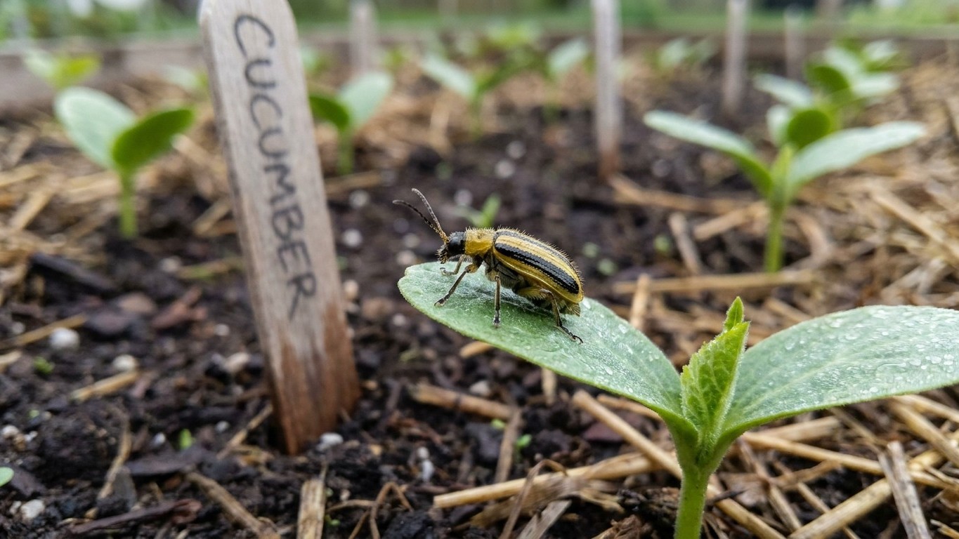Striped cucumber beetle in New Brunswick: When It Shows Up and What Stops It