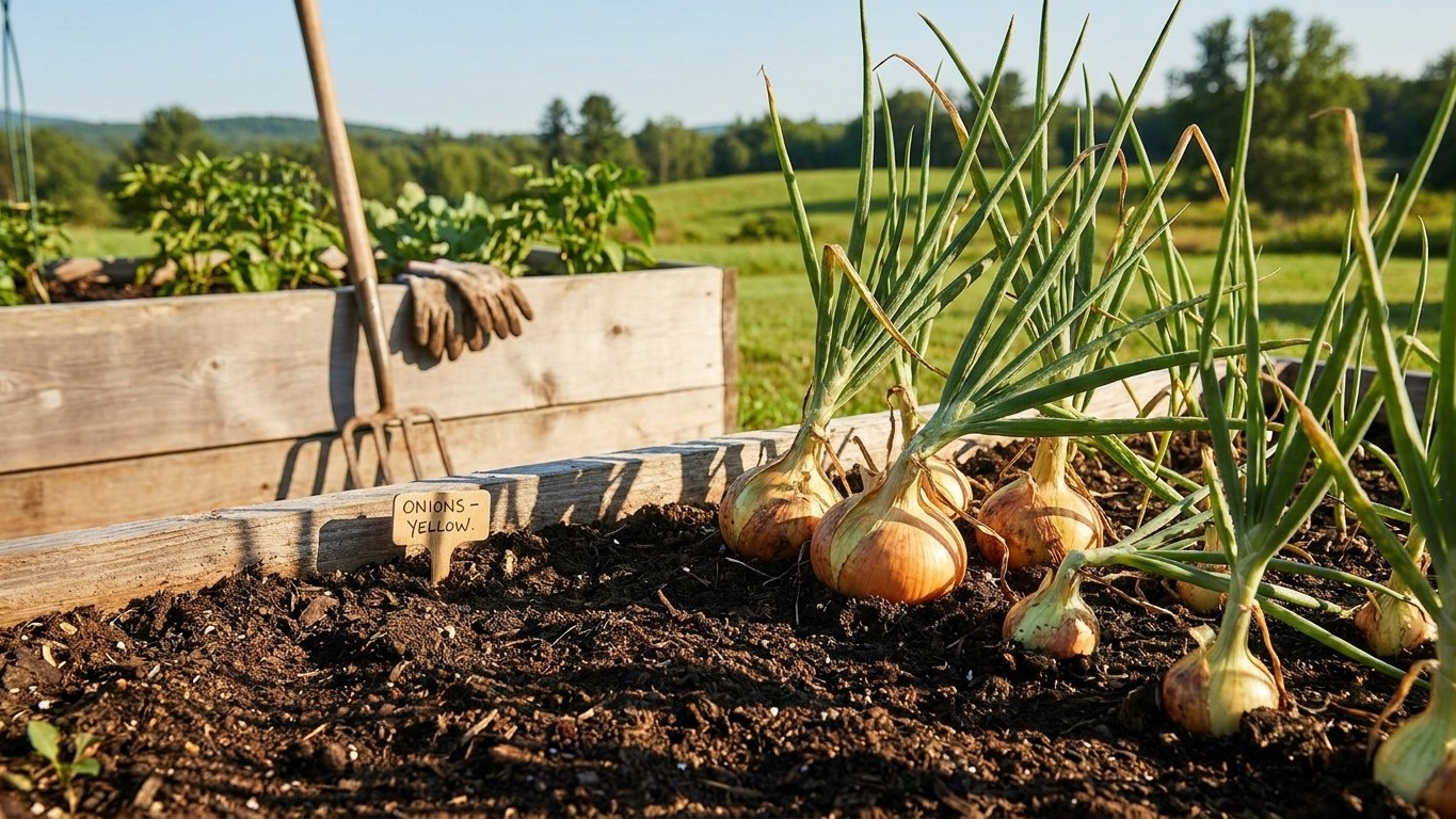 Growing Onions in New Hampshire: Which Varieties Actually Bulb