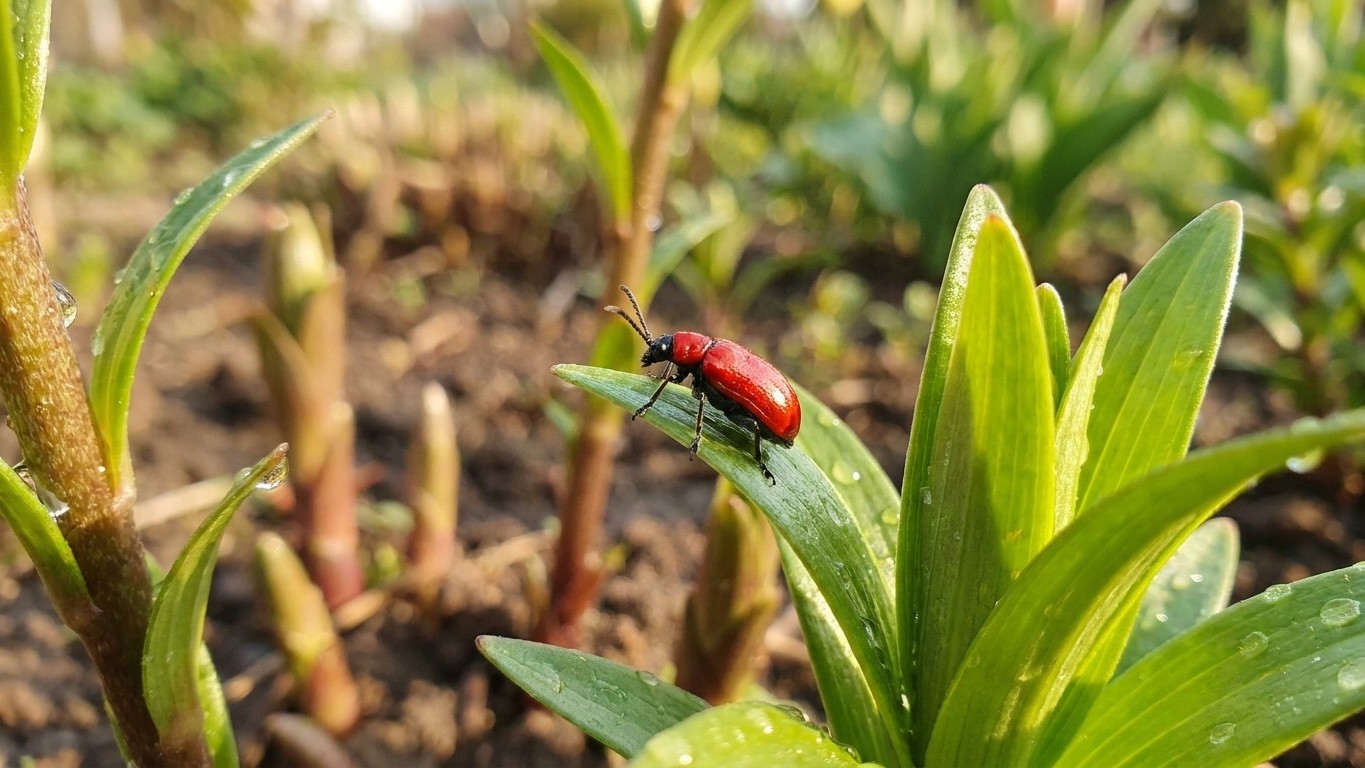 Lily leaf beetle in New Hampshire: When It Shows Up and What Stops It
