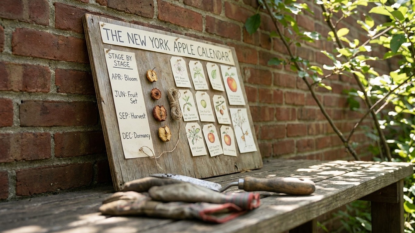 The New York Apple Calendar, Stage by Stage