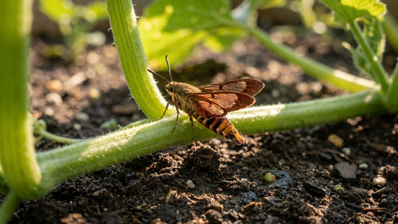 Squash vine borer in New York: When It Shows Up and What Stops It