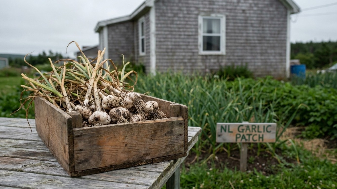 Garlic Varieties That Suit Newfoundland and Labrador Winters