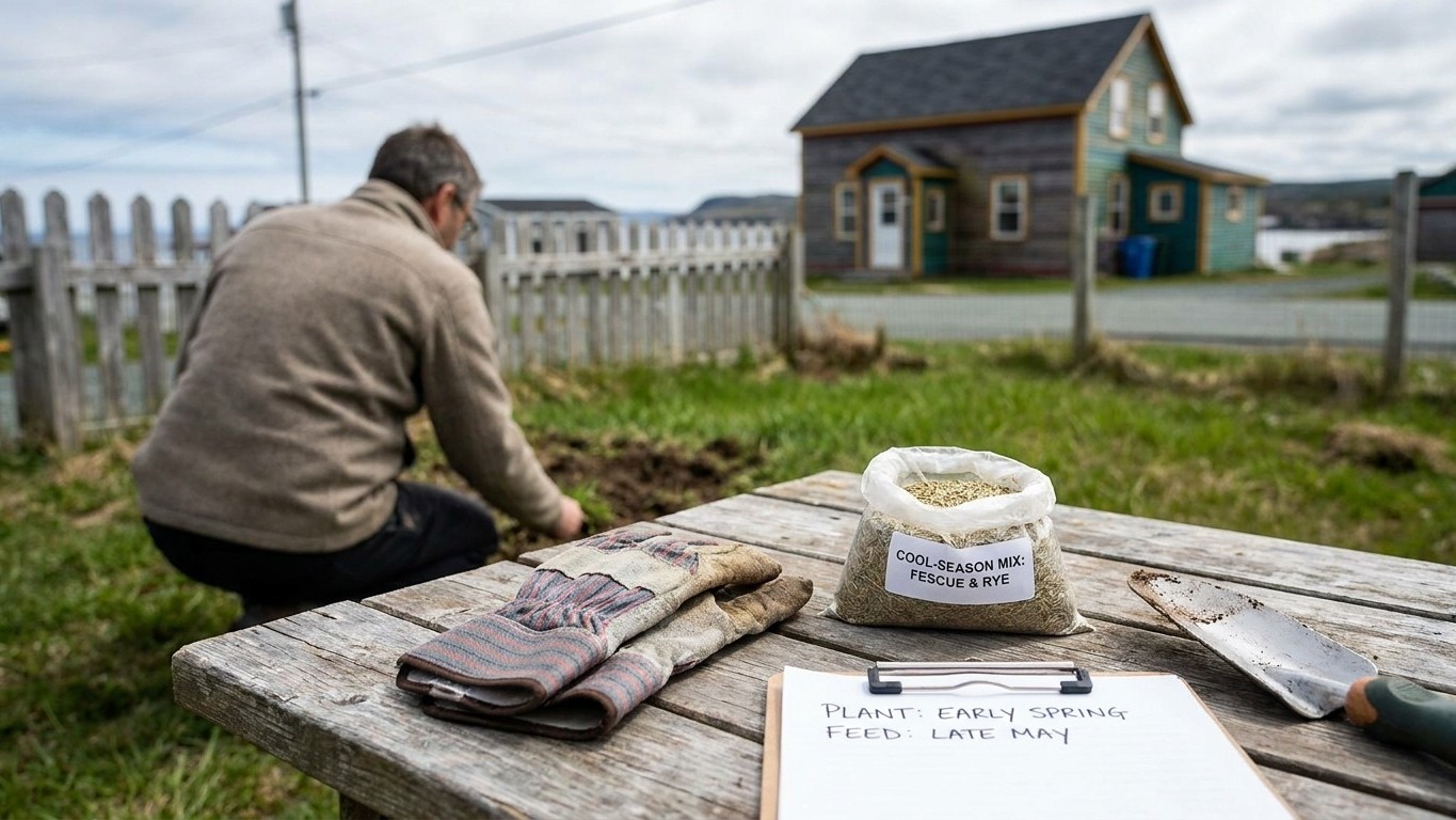 Newfoundland and Labrador Lawn Care: What to Plant and When to Feed It