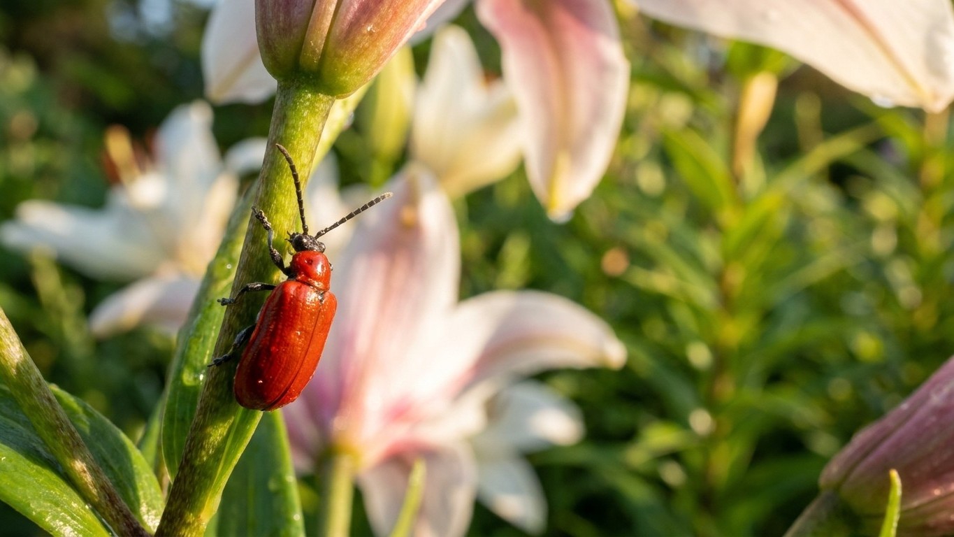 Lily leaf beetle in Newfoundland and Labrador: When It Shows Up and What Stops It