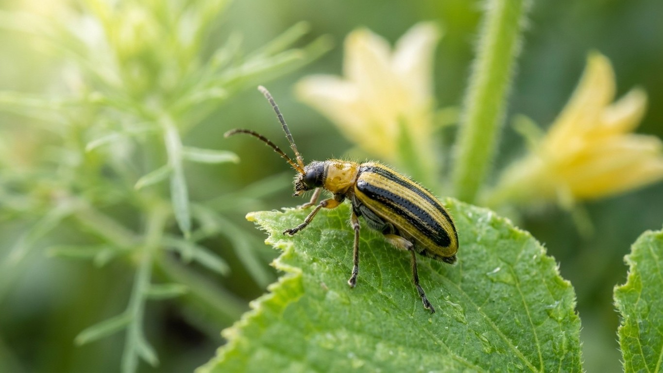 Striped cucumber beetle in Newfoundland and Labrador: When It Shows Up and What Stops It