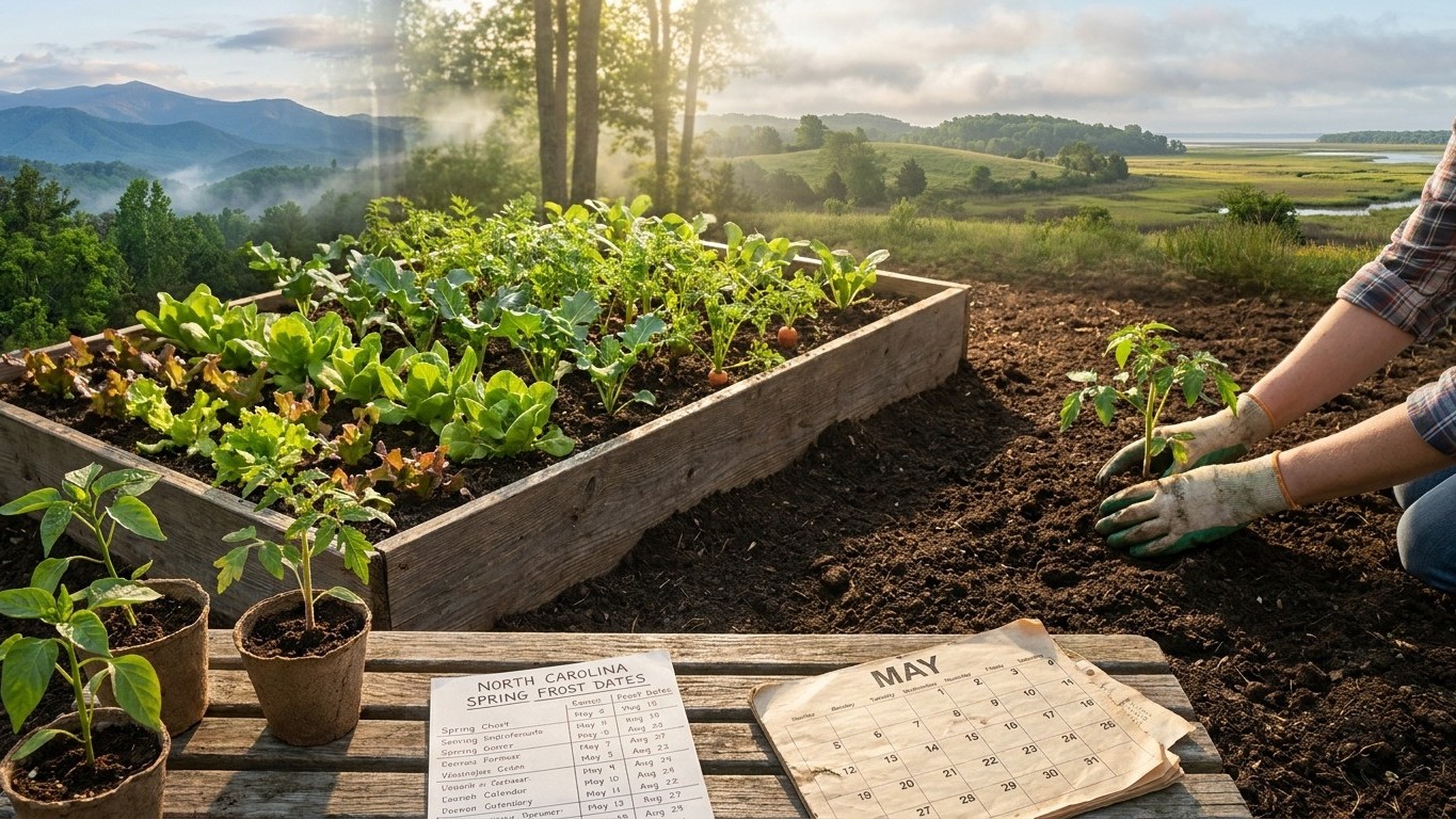 Gardening in North Carolina: What the Season Actually Allows
