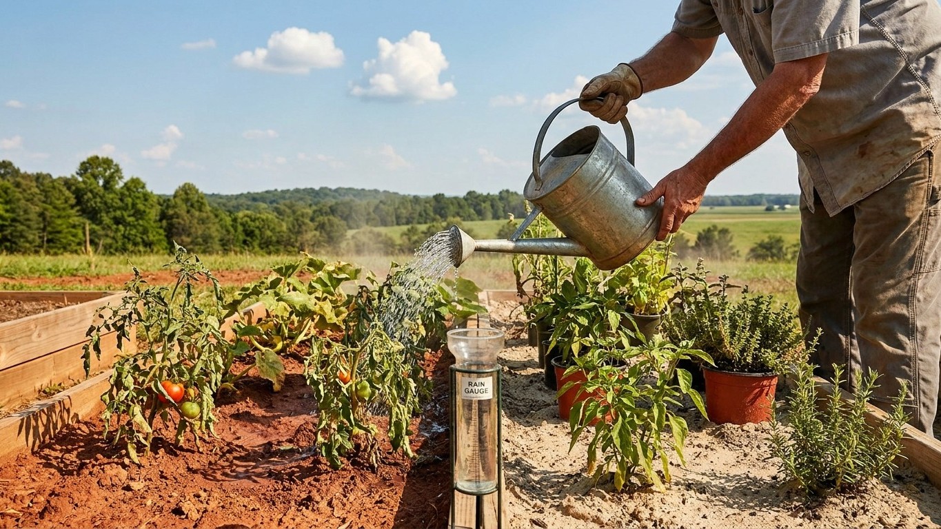 Watering a Garden in North Carolina: How Much, How Often, and the Local Rules