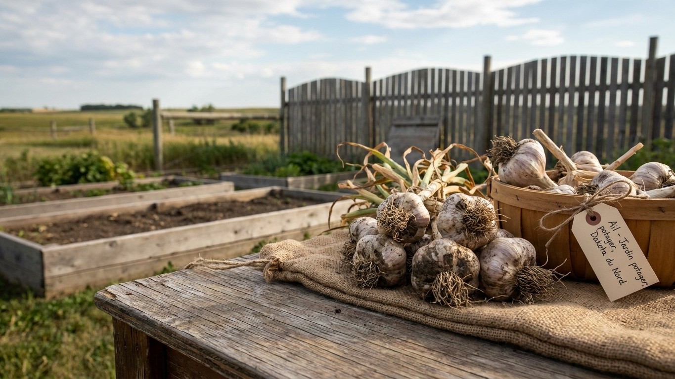 When to Plant Garlic in North Dakota: Counting Back From the First Frost