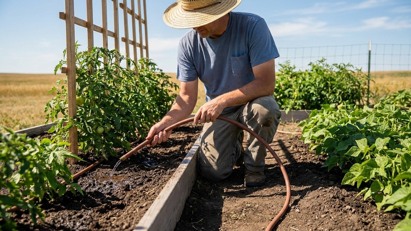 Watering a Garden in North Dakota: How Much, How Often, and the Local Rules