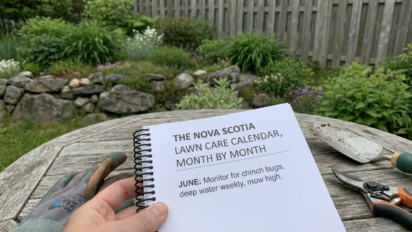 The Nova Scotia Lawn Care Calendar, Month by Month