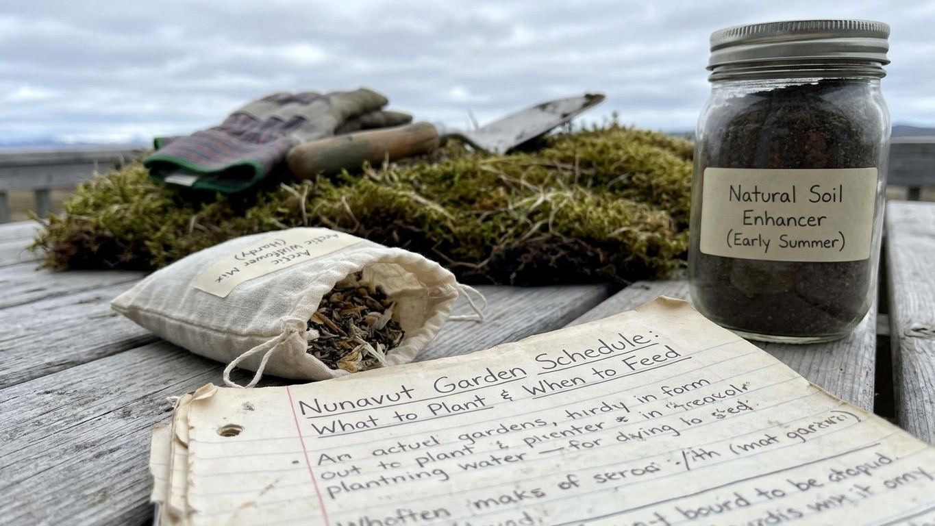 Nunavut Lawn Care: What to Plant and When to Feed It
