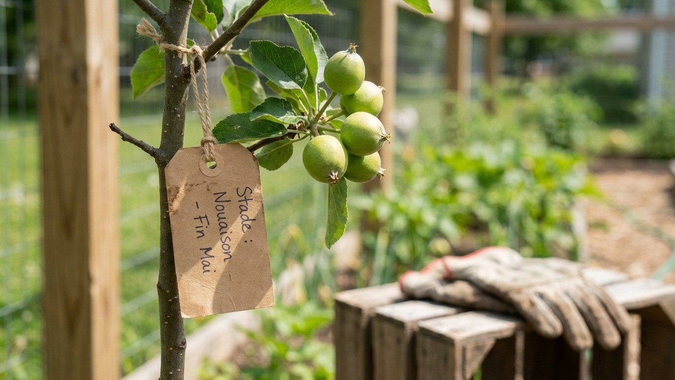 The Ohio Apple Calendar, Stage by Stage