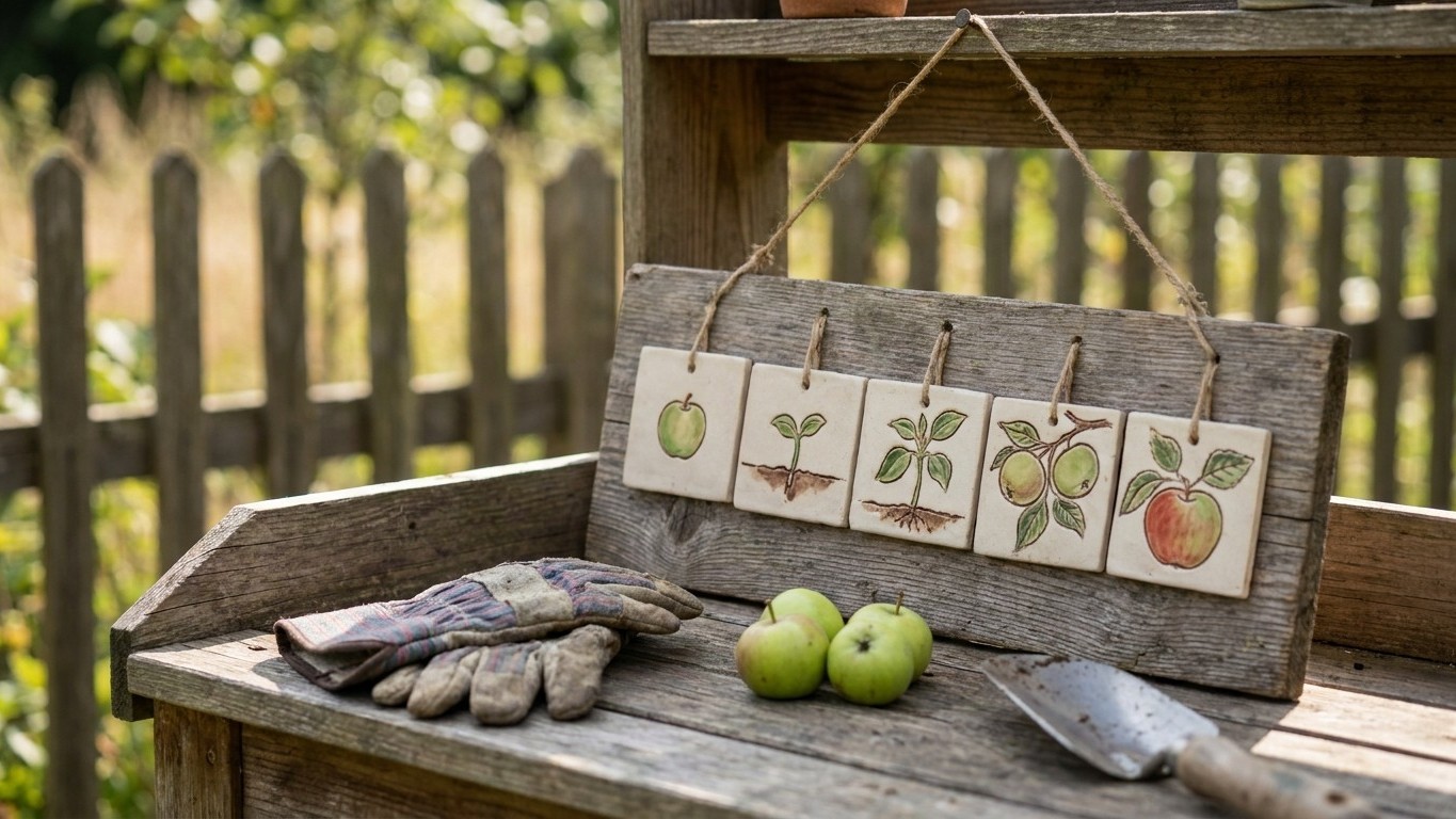 The Oklahoma Apple Calendar, Stage by Stage