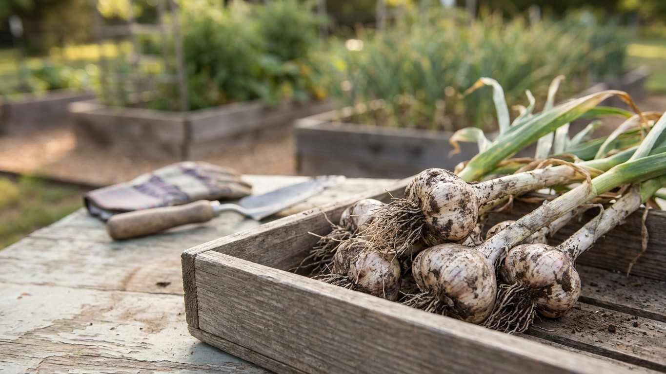 Garlic Varieties That Suit Oklahoma Winters