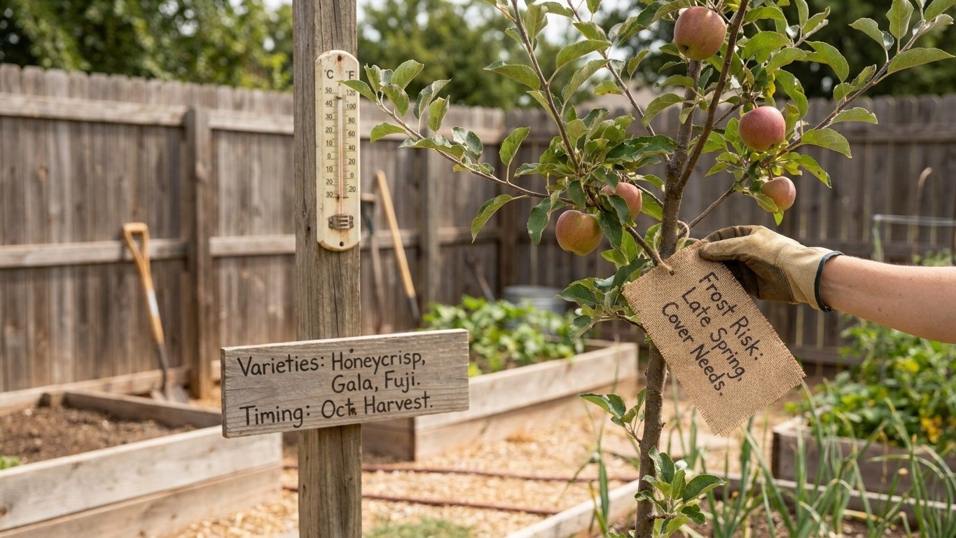 Growing Apples in Oklahoma: Varieties, Timing and Frost Risk