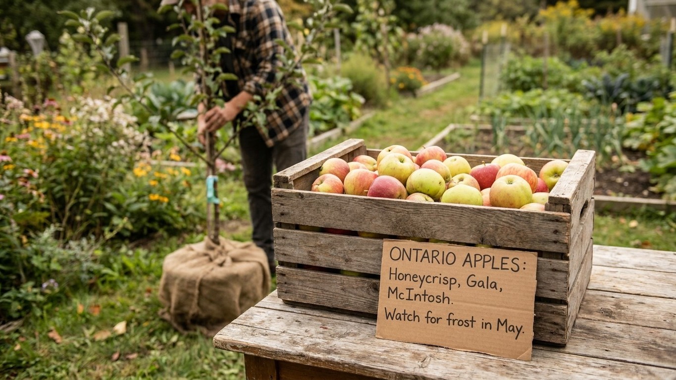 Growing Apples in Ontario: Varieties, Timing and Frost Risk