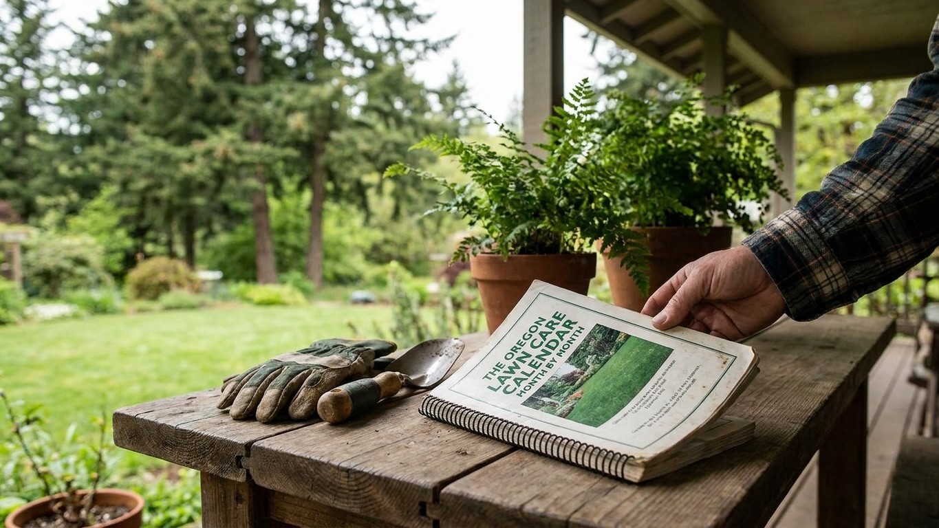 The Oregon Lawn Care Calendar, Month by Month
