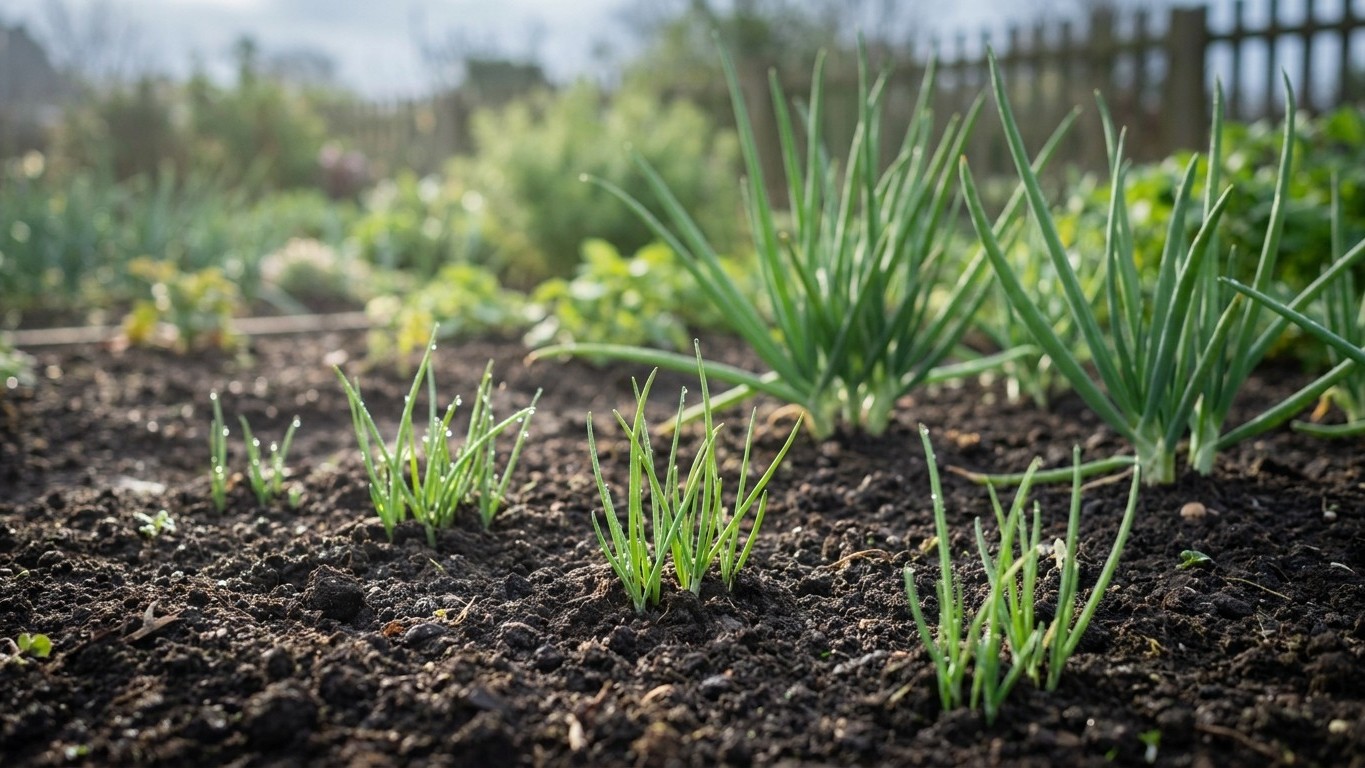 Overwintering Onions for an Early Harvest