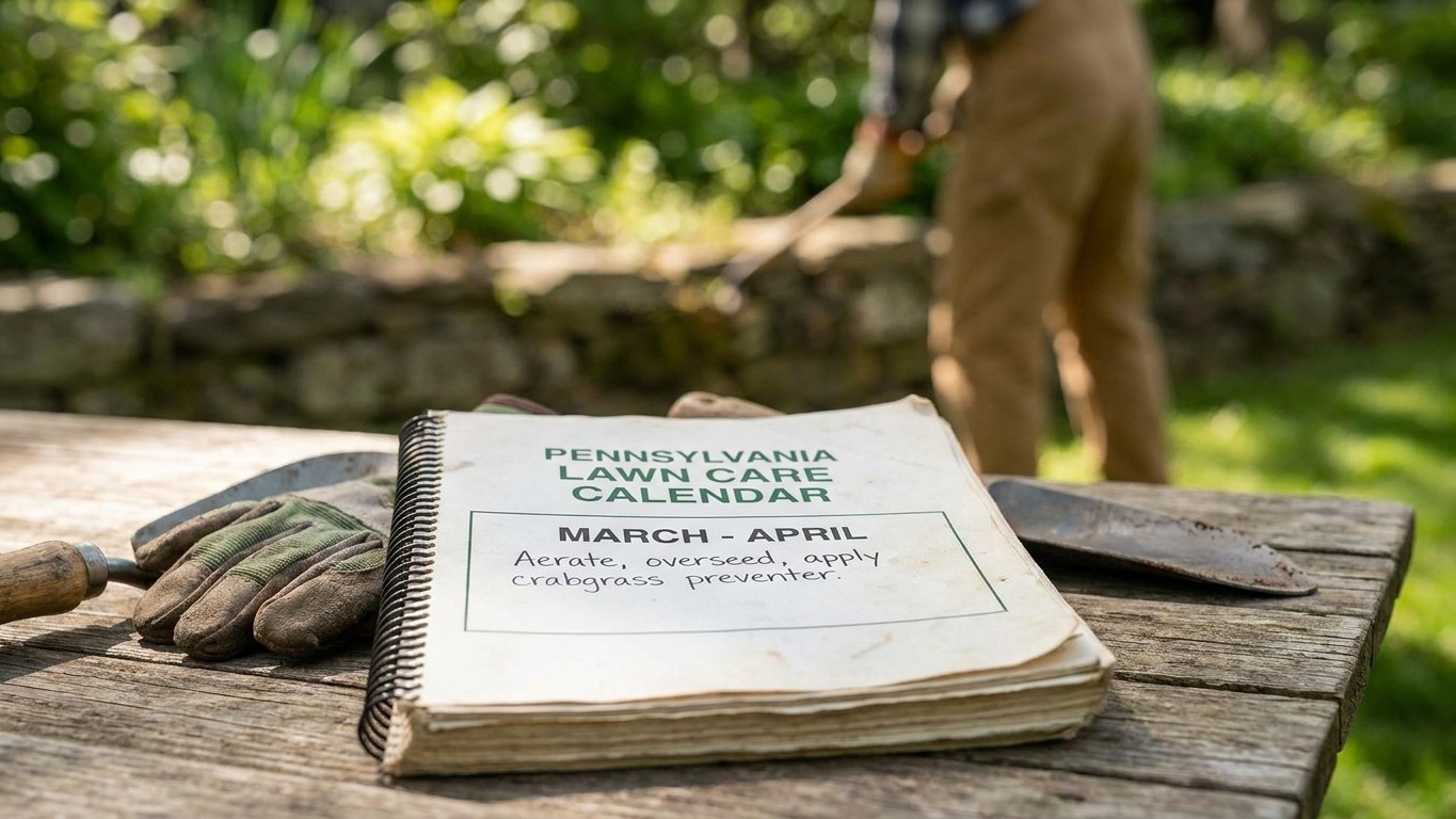 The Pennsylvania Lawn Care Calendar, Month by Month