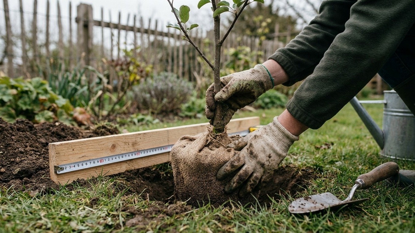 How to Plant an Apple Tree, and How Deep