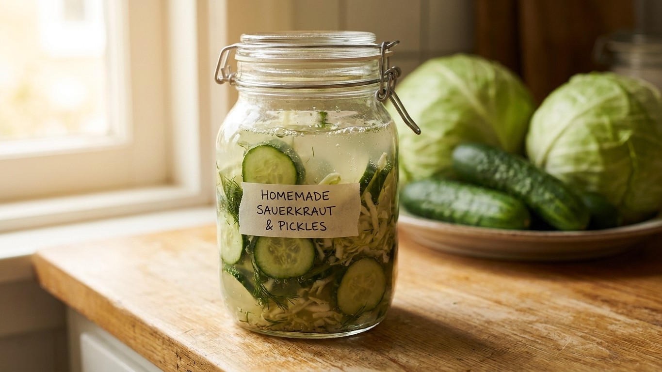Fermenting: Letting the Food Make Its Own Acid