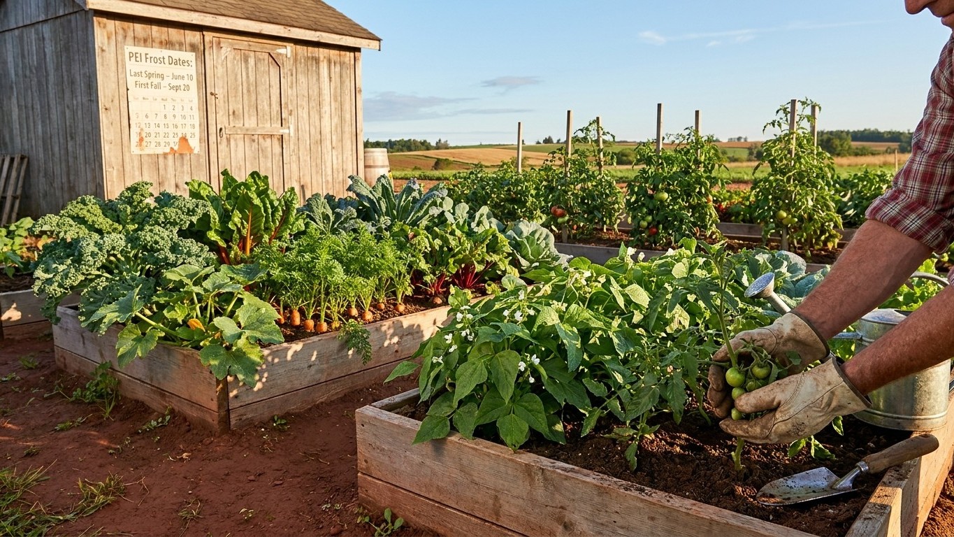 Gardening in Prince Edward Island: What the Season Actually Allows