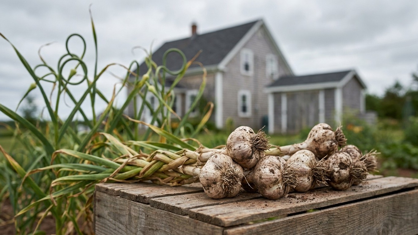 When to Plant Garlic in Prince Edward Island: Counting Back From the First Frost