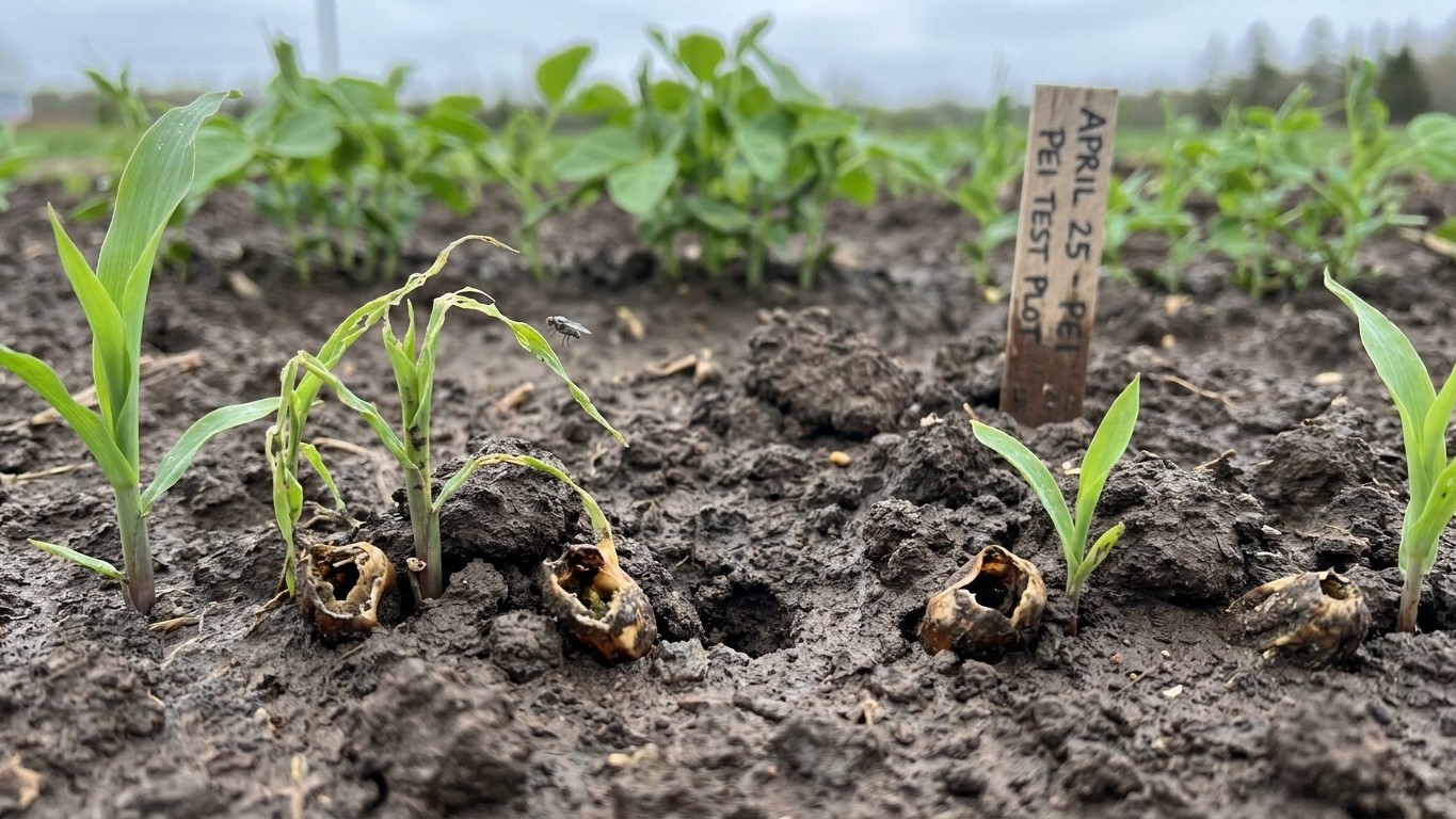 Seedcorn maggot in Prince Edward Island: When It Shows Up and What Stops It