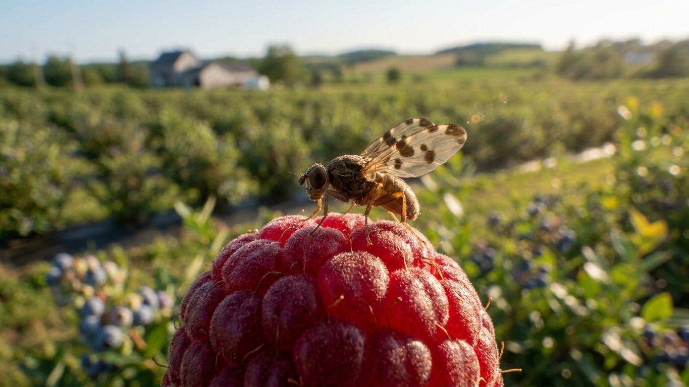 Spotted wing drosophila in Prince Edward Island: When It Shows Up and What Stops It
