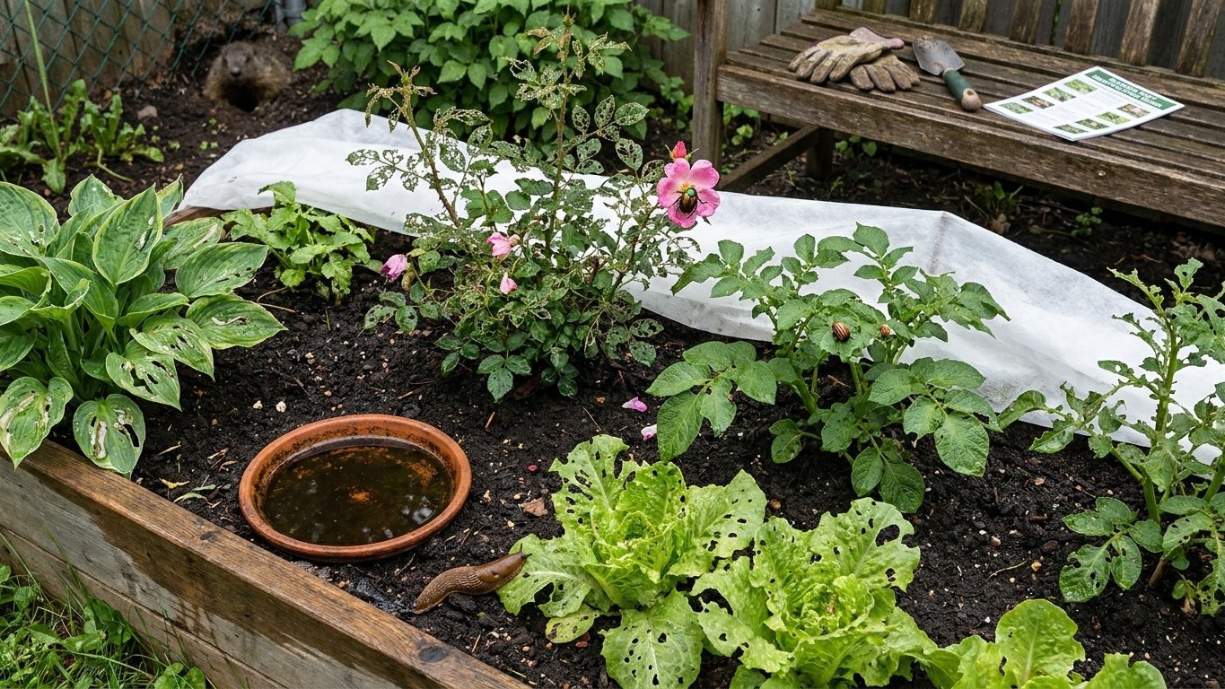 Garden Pests in Quebec: What Shows Up, When, and How to Stop It