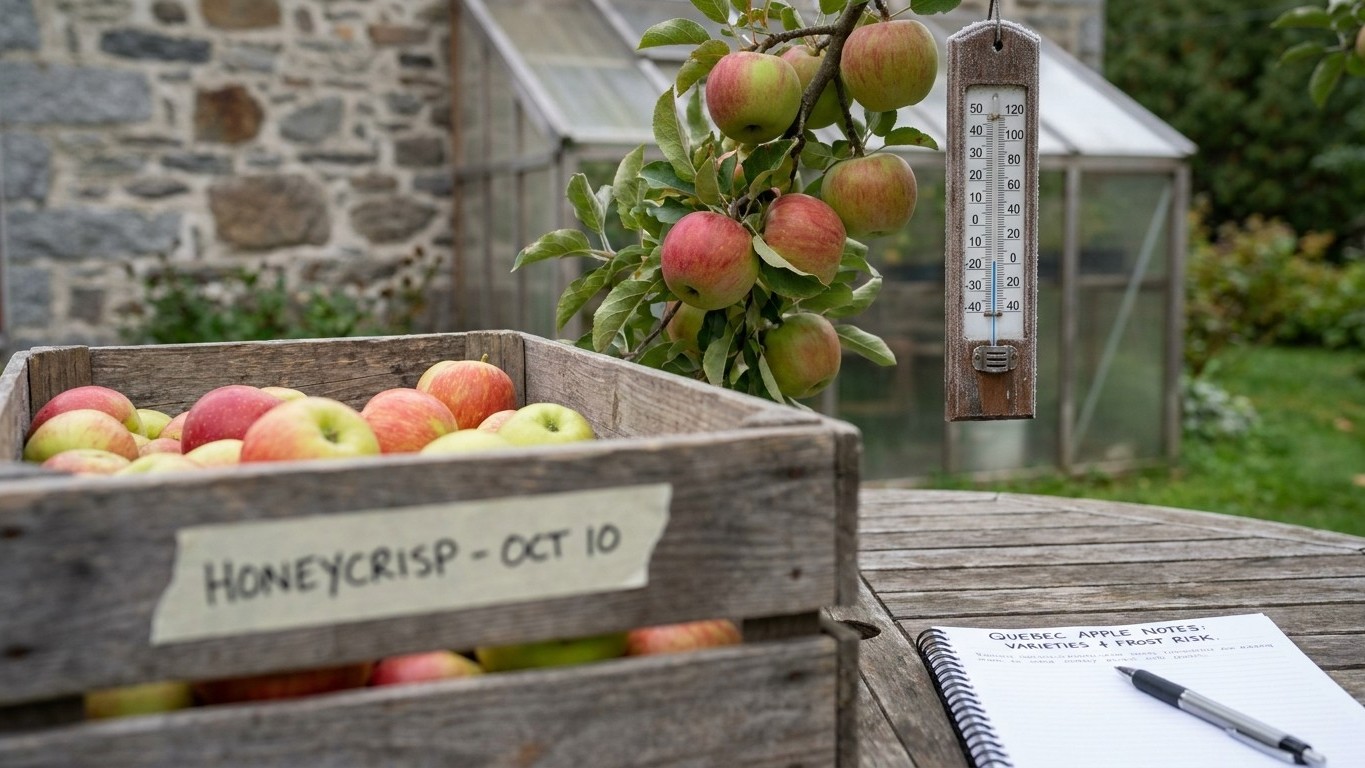 Growing Apples in Quebec: Varieties, Timing and Frost Risk