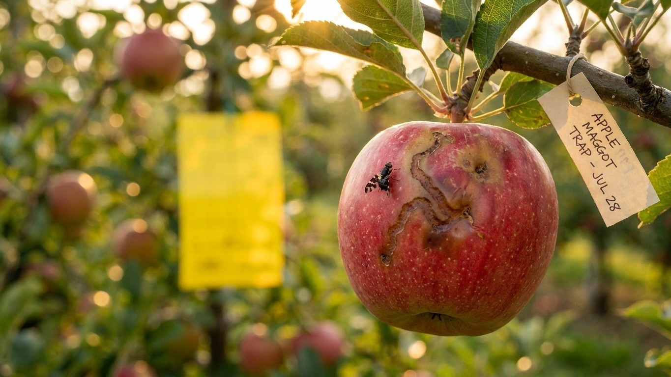 Apple maggot in Quebec: When It Shows Up and What Stops It