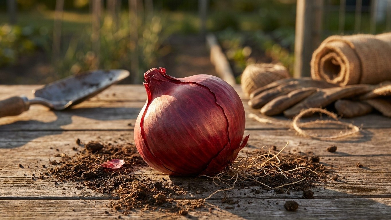Red Carpet Onion: Where It Bulbs and How Long It Keeps