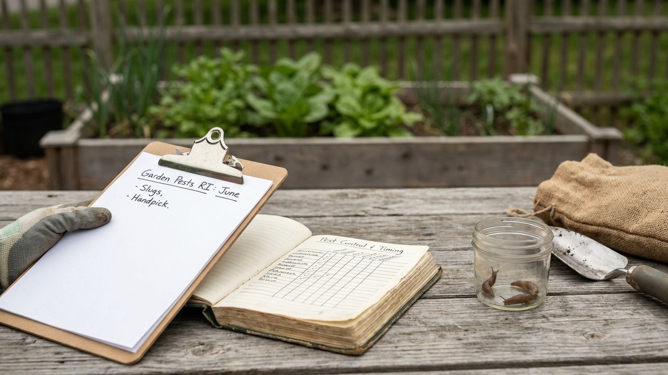 Garden Pests in Rhode Island: What Shows Up, When, and How to Stop It