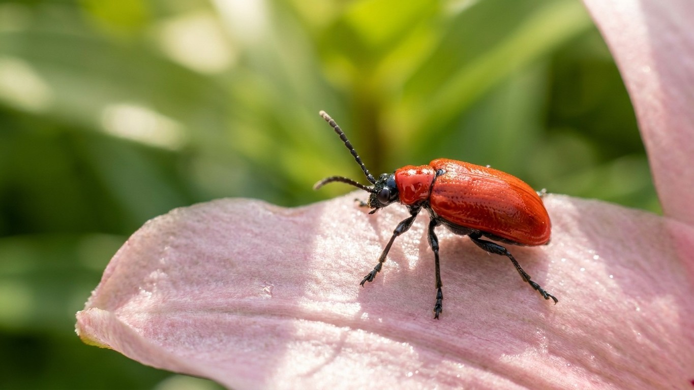 Lily leaf beetle in Rhode Island: When It Shows Up and What Stops It