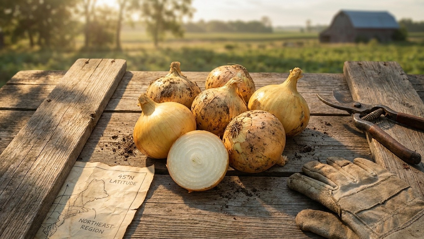 Safrane Onion: Where It Bulbs and How Long It Keeps