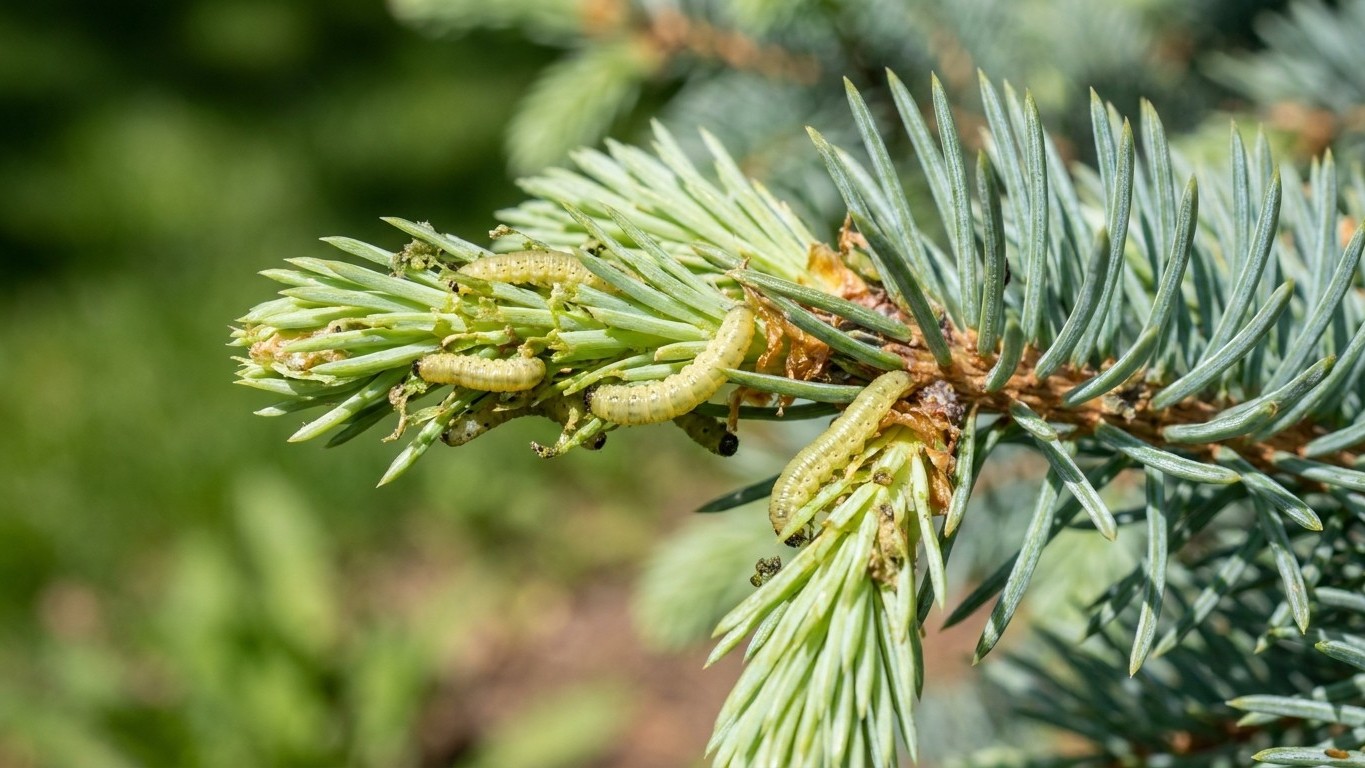 Yellowheaded spruce sawfly in Saskatchewan: When It Shows Up and What Stops It