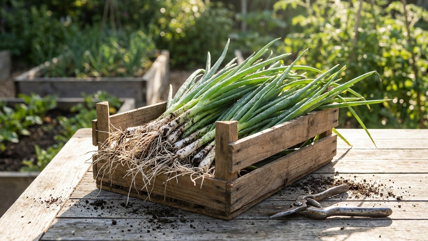 Growing Scallions: Onions That Never Bulb