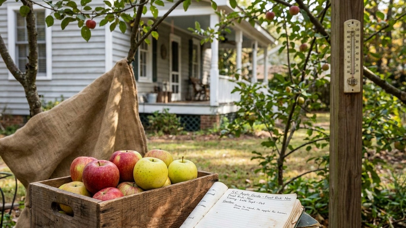 Growing Apples in South Carolina: Varieties, Timing and Frost Risk