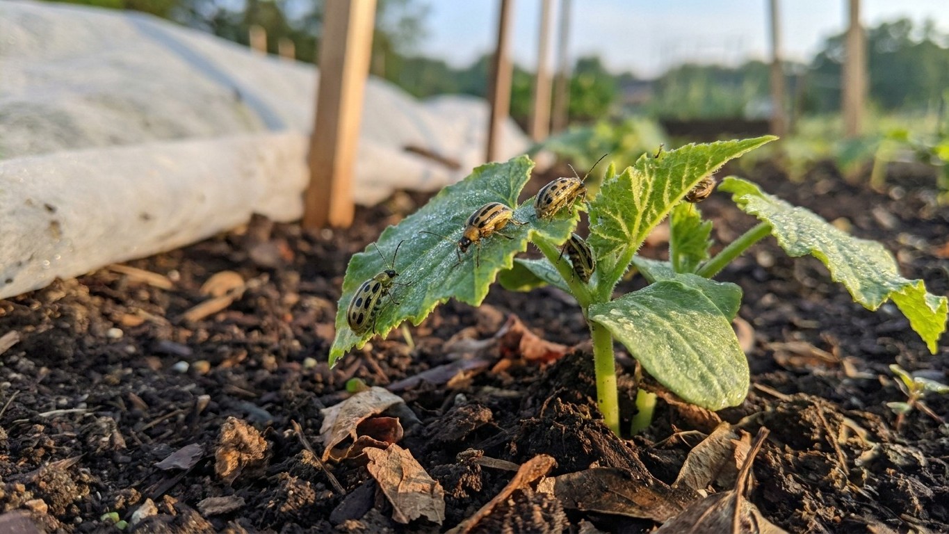 Cucumber beetles in South Dakota: When It Shows Up and What Stops It