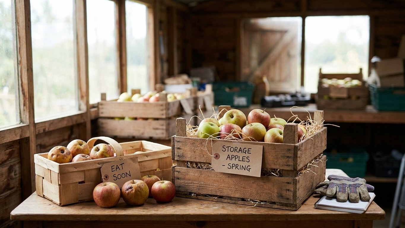 Storing Apples: What Keeps Until Spring and What Does Not